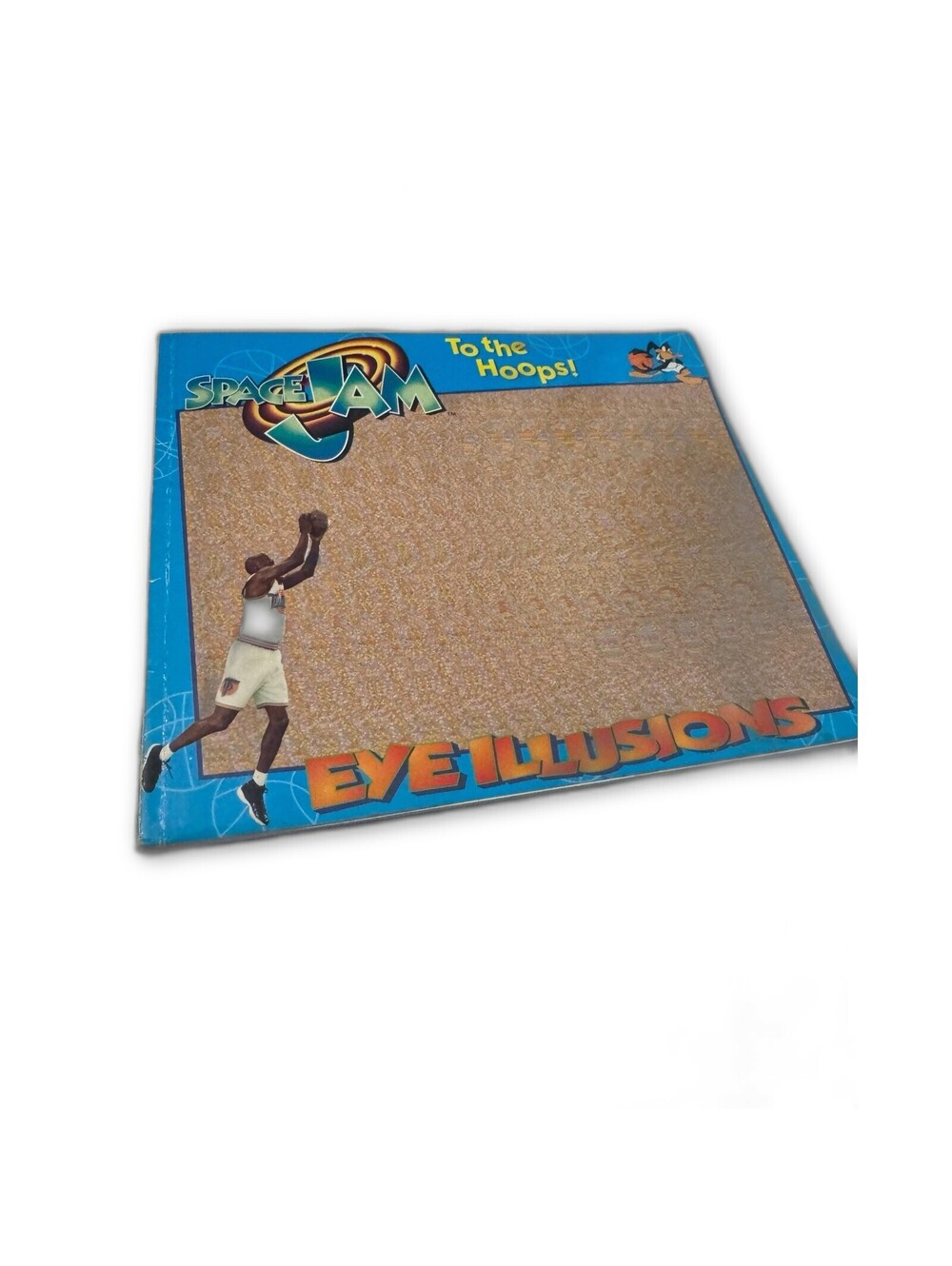 Space Jam To the Hoops Eye Illusions Vintage Michael Jordan Looney Tunes 105WH